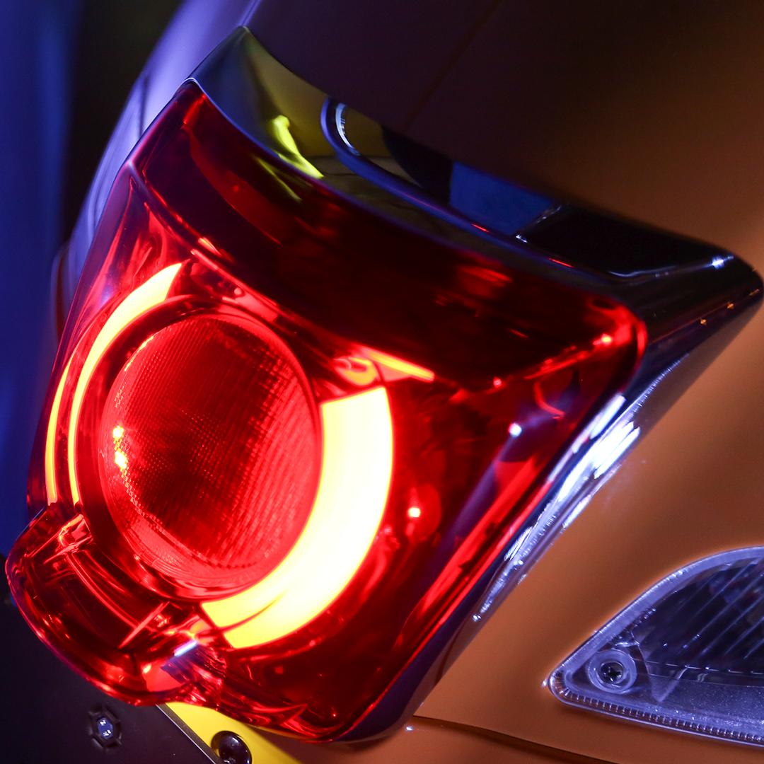 Vespa  GTS Super 150 i-get ABS dilengkapi dengan sistem teknologi pencahayaan LED. (Vespa)